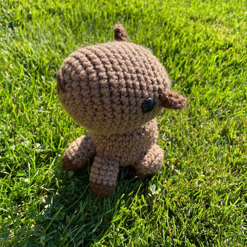 Crochet capybara